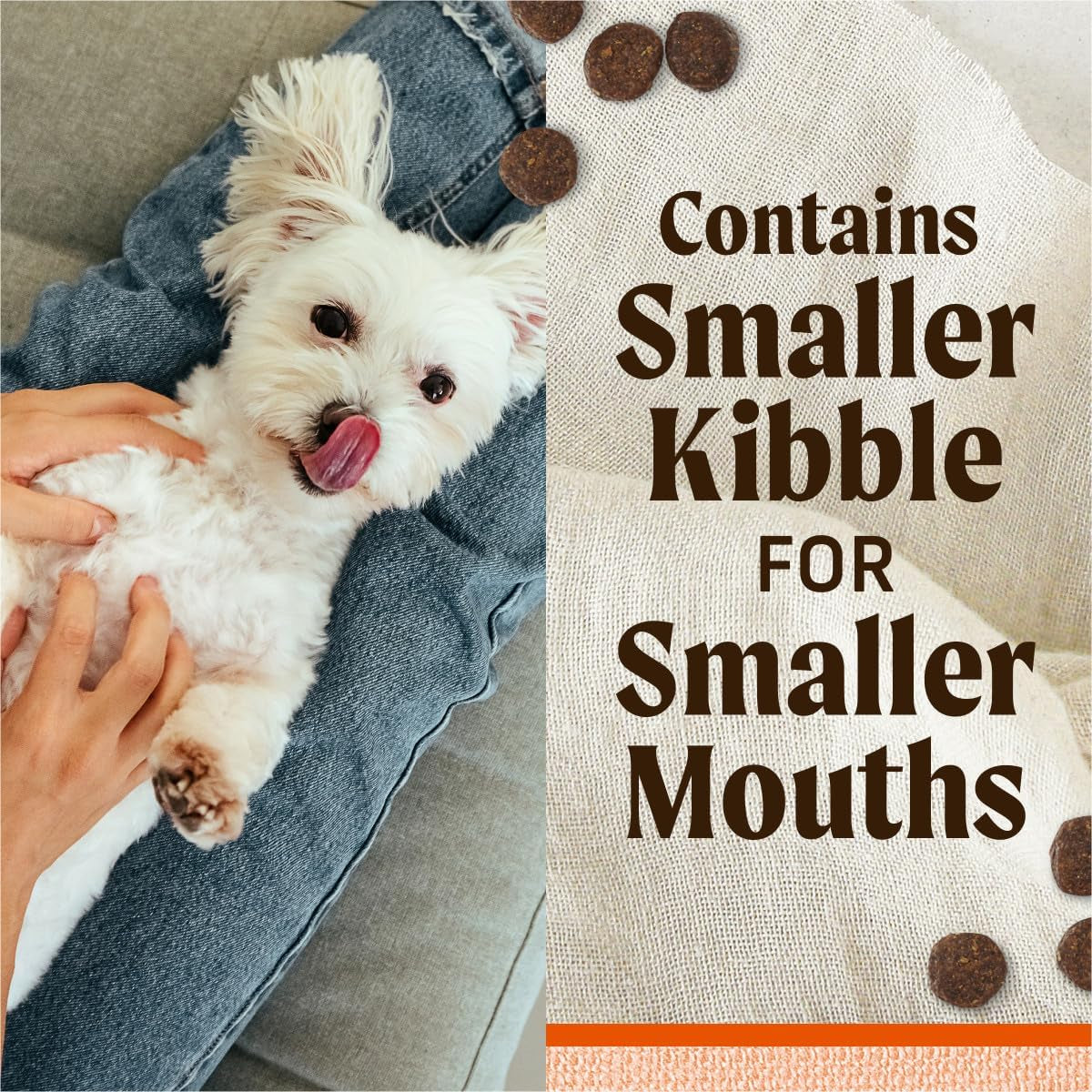 Lil' Plates Small Breed Dog Food, Grain Free Real Texas Beef and Sweet Potato Recipe, Small Dog Food - 20 Lb Bag